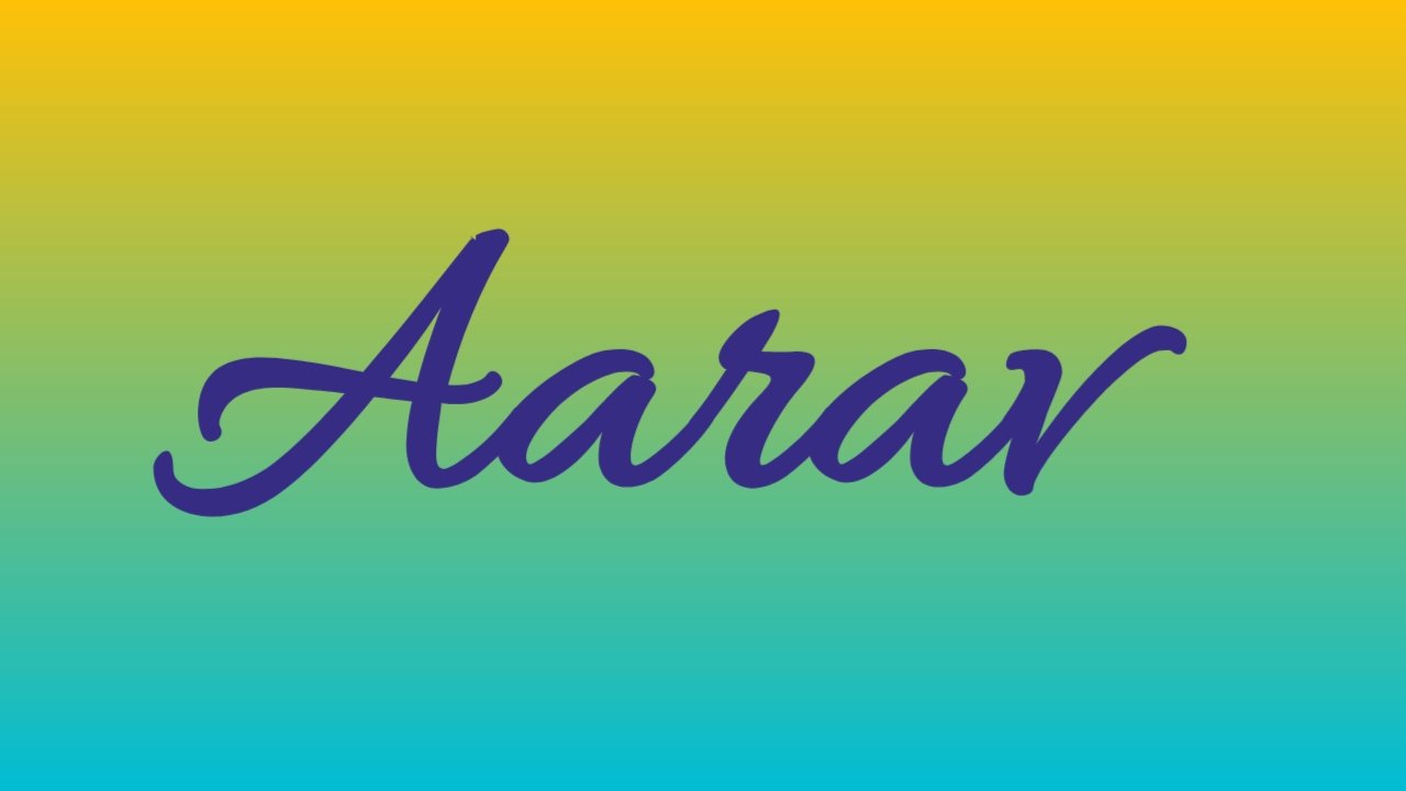 Meaning Of Name Aarav